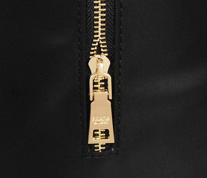 2014 Prada nylon drawstring backpack bag BZ1562 black